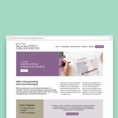 Opleiding_hormonen_webdesign_huisstijl Webdesign_Opleiding_hormonen_webdesign_huisstijl